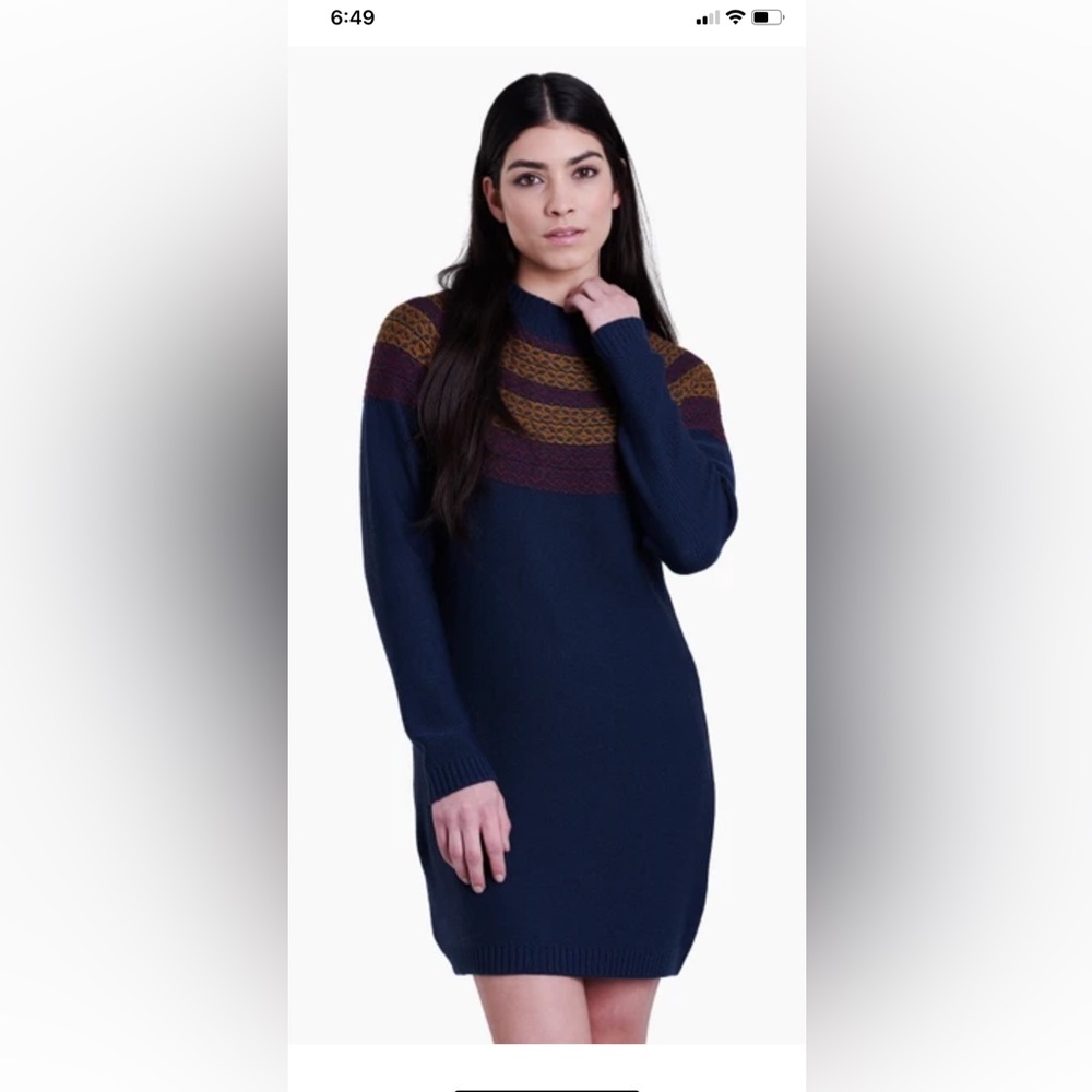 KUHL Lucia Sweater Dress NWOT